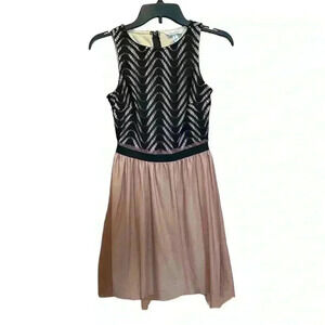 Speechless Black Lace Skater Dress Final Markdown